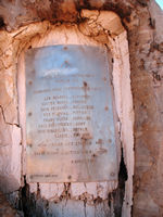 _where there is now a replica of the plaque